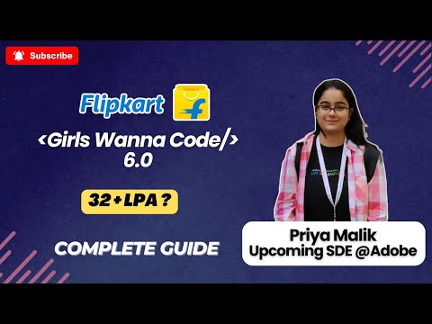Flipkart Girls Wanna Code 2025 | 6th Edition | Complete Guide | @flipkart | @next_techies