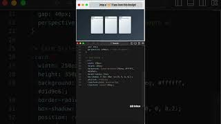 Mind-Blowing 3D Card UI Design ✨ | CSS Hover Effects