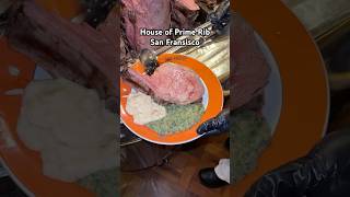 FINALLY tried House of Prime Rib in San Fransisco!!! #foodreview #mukbang