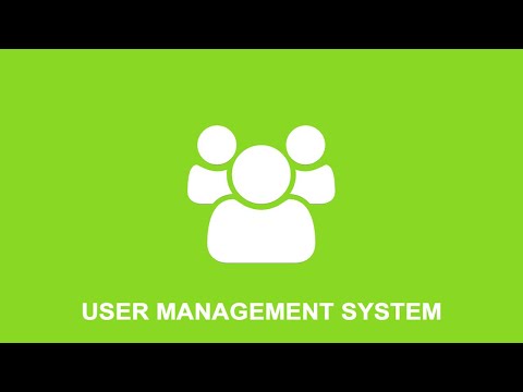 User management system