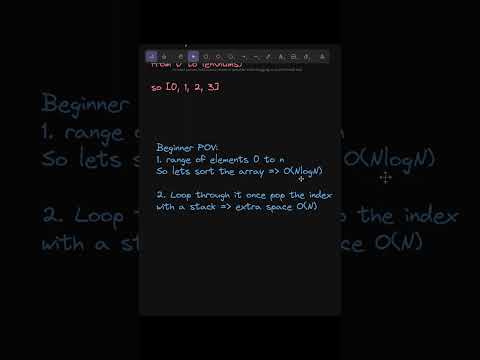 Coding Interview question Leetcode problem 268 #dsa #datastructures #leetcode #python