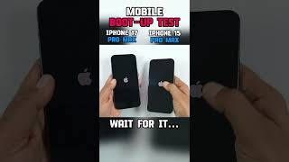 ⚡☠️IPHONE 17 PRO MAX VS IPHONE 15 PRO MAX BOOT- UP TEST!!