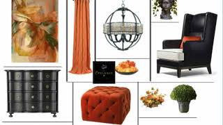 Interior Design Concept Board