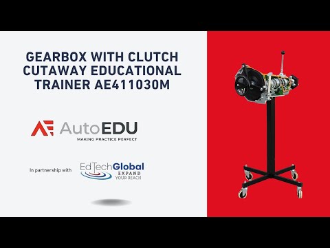 AE Cutaways - Gearbox With Clutch Cutaway Educational Training Aid AE411030M