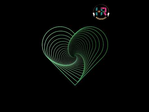 Make #neon Light #heart #illustrator #photoshop #animation #graphics #logo #premierepro #music