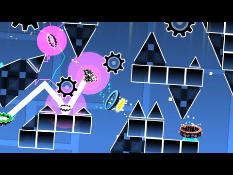 an unfinished layout part | Geometry Dash 2.1 |