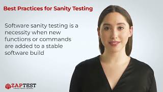 Best Practices for Sanity Testing