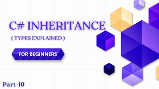 C# Inheritance Tutorial | Types of Inheritance in C# Explained (2025)