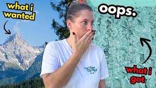 This soap got so THICC I couldn't even make mountains!