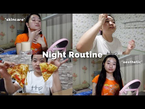 My night routine vlog & skincare routine 2023