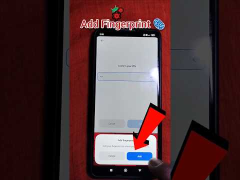 How To Add Fingerprint Lock in Redmi 5G | Redmi Mobile मे Fingerprint Lock कैसे लगाए | #shorts
