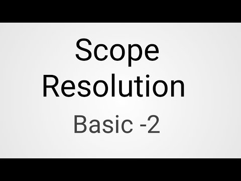 Scope Resolution in C++: A Comprehensive Guide