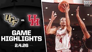 UCF vs. #8 Houston Game Highlights | 2025-26 Big 12 Men’s Basketball