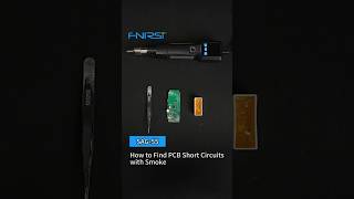 FNIRSI SAG-55 | DIY Electronics Trick—How to Find PCB Shorts Circuits with Smoke#fnirsi#tricks#howto