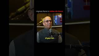 Highest Rank In Indian Air Force