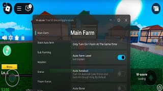 Blox Fruits script – (W-Azure Hub)