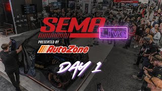 2025 SEMA Show Live Day 1 - Jay Leno, Gabriel “Fluffy” Iglesias, NHRA champs Antron B. & Ron C.
