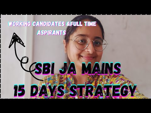 SBI CLERK MAINS STRATEGY 💯 check description ✅