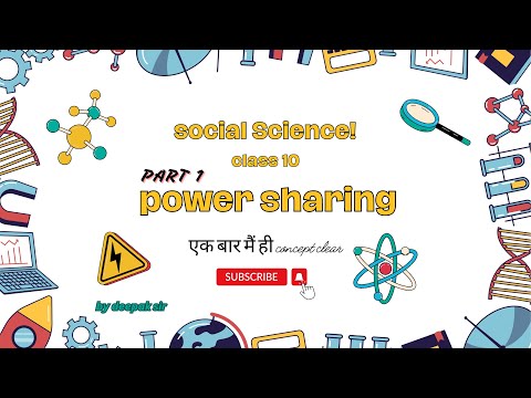 class 10 / social science / power sharing