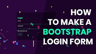Transparent Login Form | Bootstrap