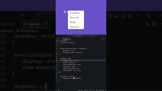 Create a Smooth Navigation Menu with HTML & CSS