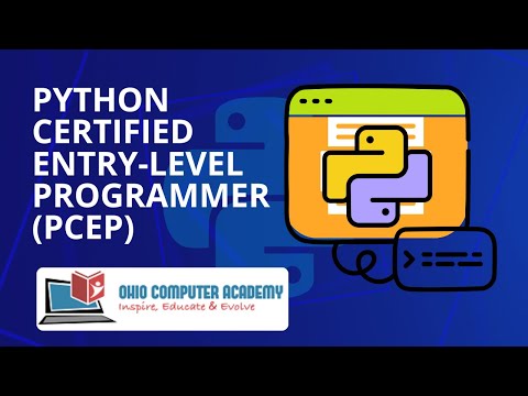 Python Certified Entry-Level Programmer (PCEP) | Course Introduction | Python Training Series