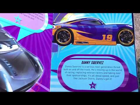 NEW! Cars 3 Story Book with Lightning McQueen, Jackson Storm and others!