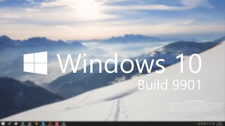 Windows 10 Build 9901 - Updated Taskbar UI / Modern Apps, Cortana + MORE