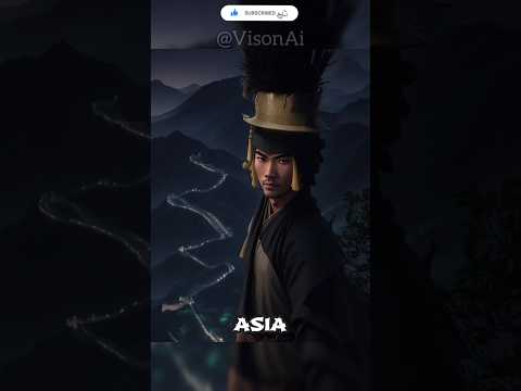 Continents as Men 🤯💥 generated using Ai 🔥 #ai #midjourney #shorts #geography