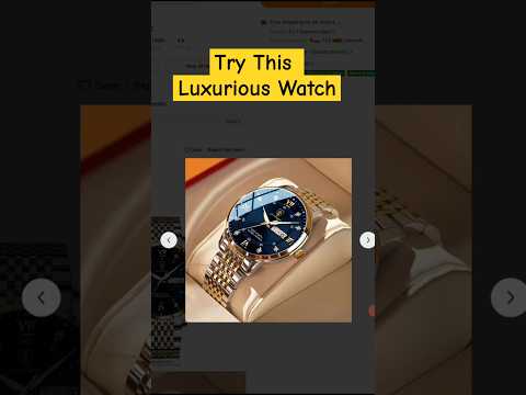 Try this luxury watch  #watch #temu #viralvideo #shorts
