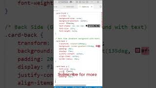 How to use CSS Cards #beginnertutorial #codingforbeginners #createagame #beginnertutorial #cssgame