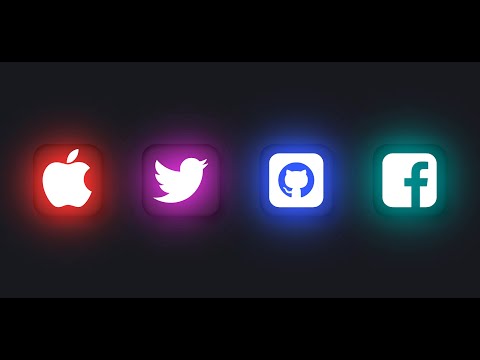 CSS Glow Effect: How to make Glow Effect Animation using CSS | CSS Neon Light Animation
