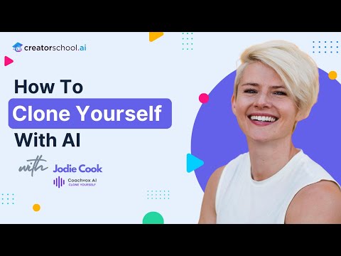 How to Create an AI Version of Yourself - Clone Yourself with AI | Jodie Cook of Coachvox AI