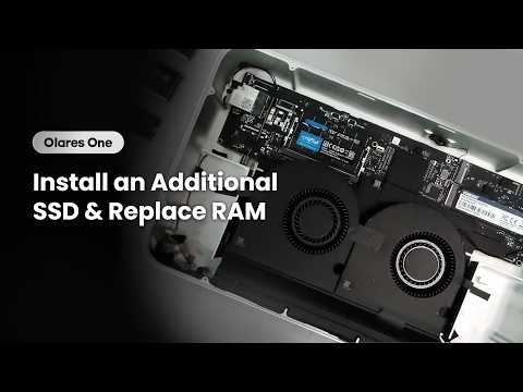 Olares One | How to Install an Additional SSD & Replace RAM