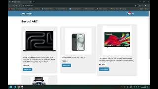 Shopping Cart Application React Project #coding  #react #javascript #programming