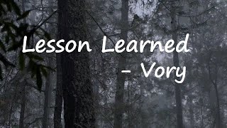 Vory – Lesson Learned Lyrics