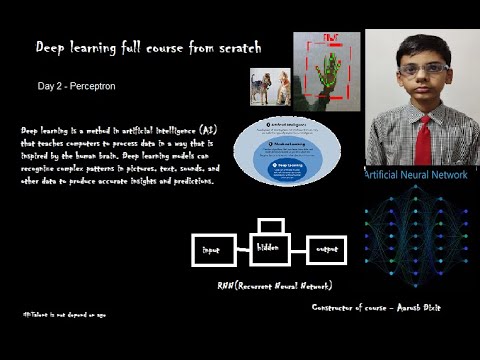Deep learning day - 2 perceptron | Deep Learning | Deep Learning full course