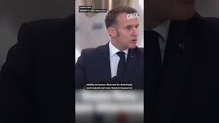 Red-Eyed, Weary-Looking Macron Vows To 'Assist Allies' As He Sends 15 Troops To Greenland | US