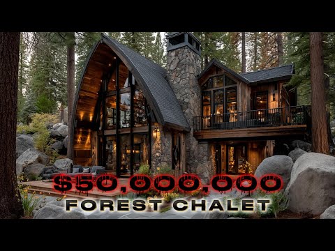 Inside a $50 Million Luxury Forest Chalet 🌲 | The Ultimate Off-Grid Dream Home
