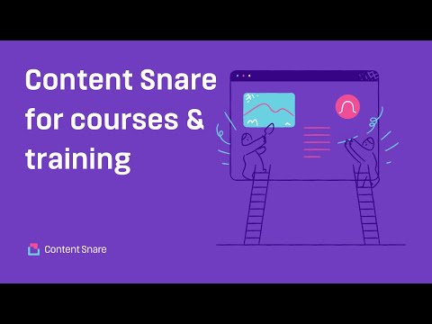 Content Snare for courses, certifications and staff training