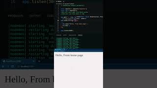 Handle route param in your request using request parameter. #shorts #shortsvideo #nodejs #expressjs