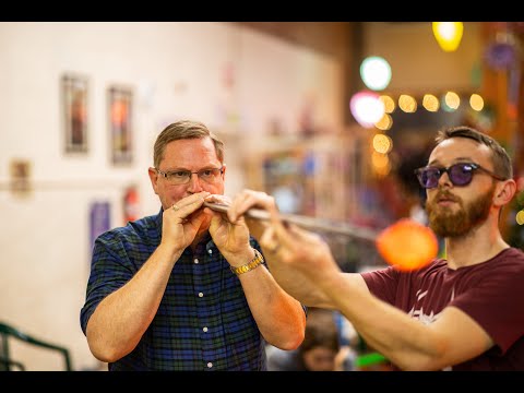 Glass Blowing Art | fun/easy family activity