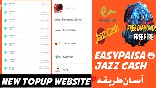 Top Up In Free Fire / Jazz Cash Easypaisa / Top Up In Free Fire / Top Up In Pakistan / Rafiq R Tech