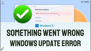 Solved: Windows Update Something went wrong error