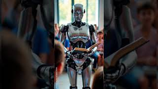 robot learning to book #ai #robbot #shortsfeed