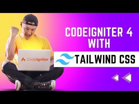 Tailwind CSS with PHP CodeIgniter 4 | Step-by-Step Tutorial for integration
