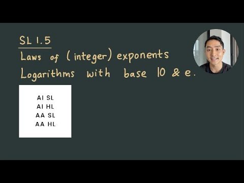 Laws of integer exponents and Introduction to logarithms [IB Math AA SL/AA HL/AI SL/AA HL]