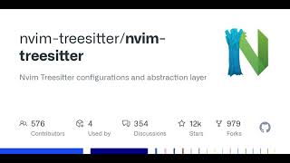 GitHub - nvim-treesitter/nvim-treesitter: Nvim Treesitter configurations and abstraction layer