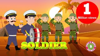 Army Day 2024 | Soldier Song for kids | Community Helpers Song by Bindi's Music & Rhymes