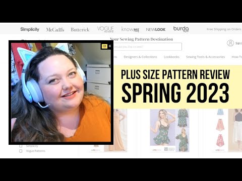 Big 4 Plus Size Sewing Pattern Review Spring 2023